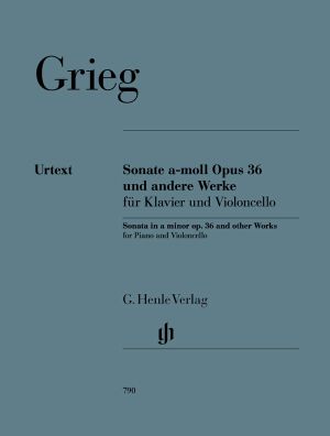 Grieg - Violoncello Sonata in a minor op.36 and other works for cello and piano