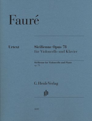 Форе - Сицилиана оп.28 за чело и пиано