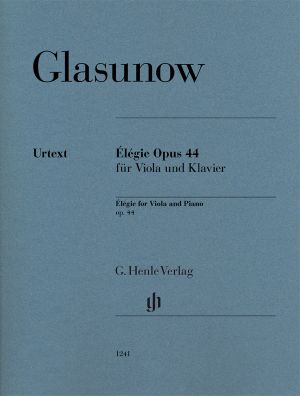 Glasunow - Elegie op.44 for viola and piano
