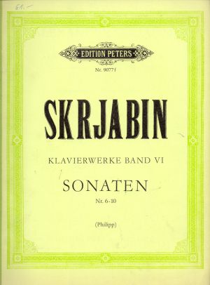 Scriabin -  Piano sonatas Nr.6 - 10