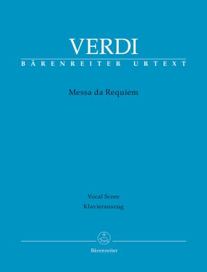Verdi - Messa de Requiem vocal score