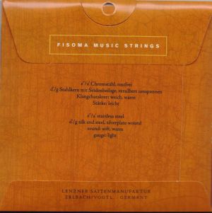 Fisoma Künstlersaite strings for Mandolina