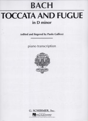 Bach - Toccata and Fugue in D minor for the piano