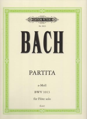 Bach -  Partita BWV 1013 in a moll  for flute solo 