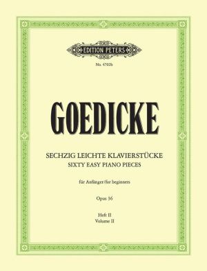 Гедике - 60 пиеси за пиано оп.36 том II