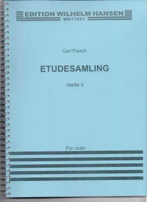 Флеш - Етюди и упражненеия за цигулка том III