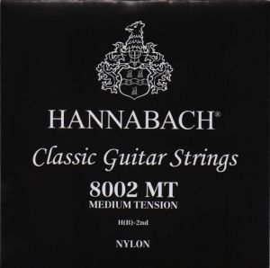 Hannabach 8002 МT medium tension H 2-ра струна за класическа китара