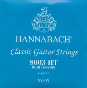 Hannabach 8003 HT  high tension G 3 rd string for classical guitar