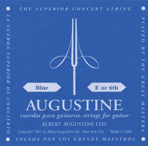 Augustine Classic Blue - E6 Classical guitar string