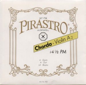 Pirastro Chorda струна за цигулка A  14 1/2 plain gut