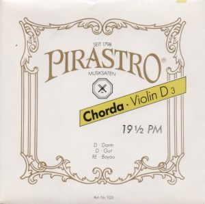 Pirastro Chorda Violin D  19 1/2 plain gut