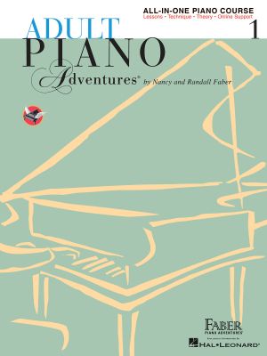 Началнa школa  за пиано за начинаещи възрастни All-in-One Lesson Book 1