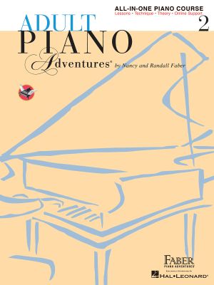 Началнa школa  за пиано за начинаещи възрастни All-in-One Lesson Book 2