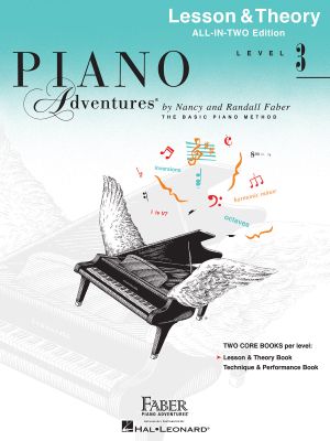 Piano Adventures Level 3 - Lesson and Theory book