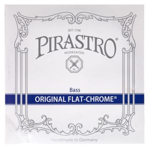 Pirastro Original Flat Chrome Solo Bass Strings set