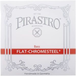Pirastro Flat Chromesteel единична струна ре ( D ) за контрабас