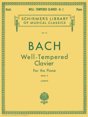 Bach - Well- Tempered Clavier for the piano II