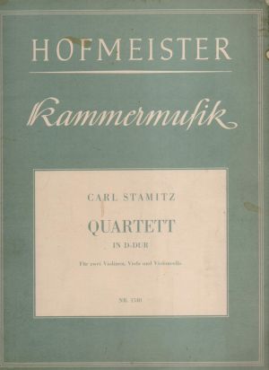Carl Stamiz string quartet D dur