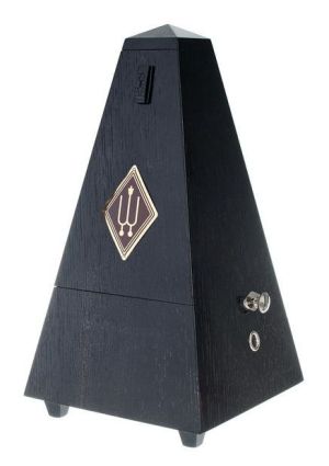 Wittner Metronomes Model Maelzel No. 819 oak black, matt with bell