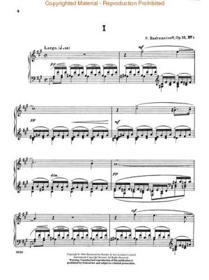 Рахманинов - Десет прелюда оп.23 за пиано