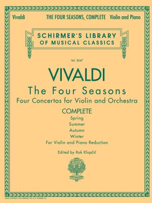 Vivaldi  The Four Seasons for violin and piano