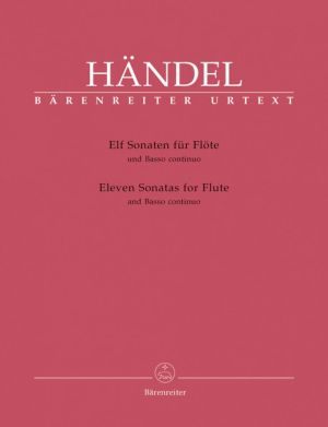Hаndel Eleven sonatas for flute and basso continuo