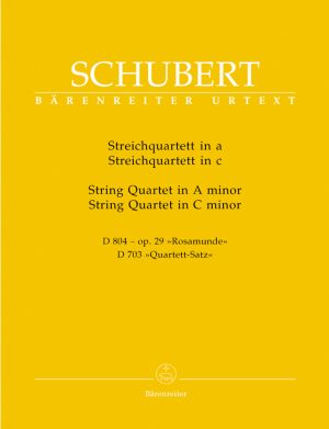 Schubert - String Quartet in  D minor D804 op. 29 and String Quartet in C minor D703