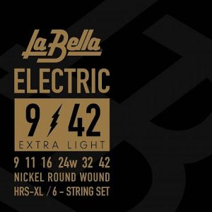 La Bella HRS-XL струни за ел.китара Nickel plated 009/042