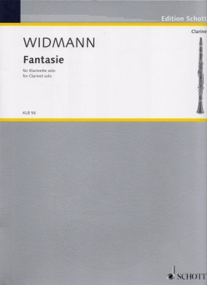 Widmann - Fantasie for solo clarinet in Bb 