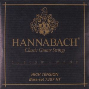 Hannabach 7287HT bass set D , A , E - 4 , 5 и 6-та струна за класическа китара