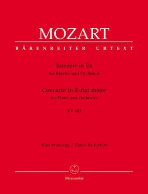 Моцарт - Концерт за пиано №22 в ми бемол мажор KV 482-клавирно извлечение