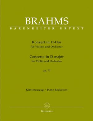 Brahms - Concerto for violin and piano in D major op.77