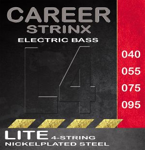 Career 4-strings Electric Bass Strings Nickel Plated - size: 040-095