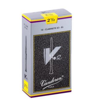 Vandoren V12 Bb Clarinet Reeds size 2 1/2 - box