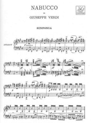 Верди - Набуко клавирно извлечение