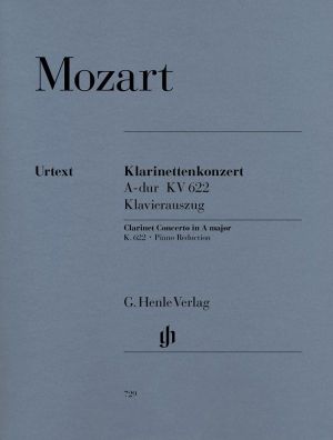 Mozart - Clarinet Concerto in A major K.622 for clarinet and piano