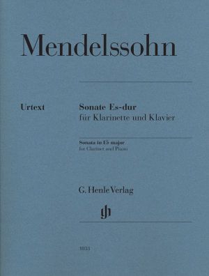 Менделсон - Соната в ми бемол мажор за кларинет и пиано 