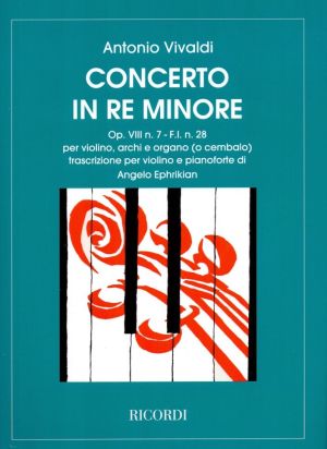 Вивалди - Концерт в ре минор за цигулка и пиано оп. 8 n. 7 - F. I. n. 28