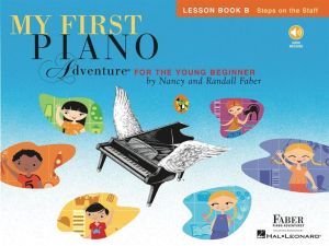 Началнa школa  за пиано  Lesson Book B с   online audio