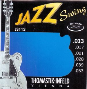 Jazz Swing Flat Wound струни за китара - JS113