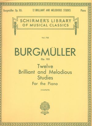 Бургмюлер - Етюди оп.105 за пиано