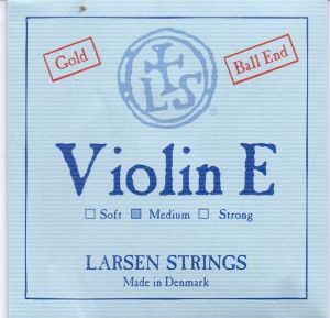 Larsen single string E gold for violin