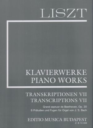 Лист - Транскрипции за пиано том 7