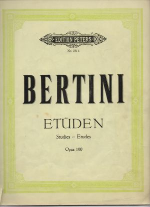 Bertini - Studies op.100