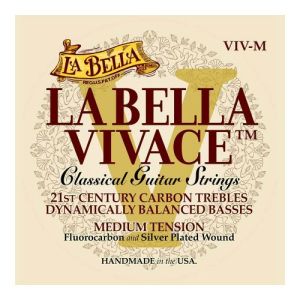 La Bella VIVACE Classic guitar strings - medium tension