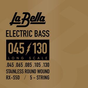La Bella струни за 5 стр. бас китара stainless steel RX-S5D  045/130