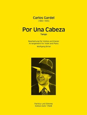 Carlos Gardel Por una cabeza  tango