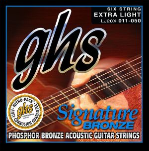 G H S LJ Signature Bronze Acoustic 011-050