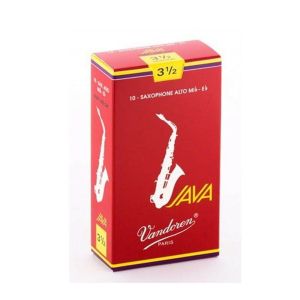 Vandoren Java Red Alt sax reeds size 3 1/2 - box