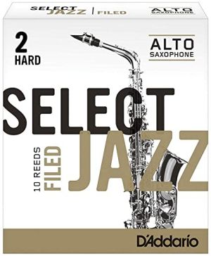 Rico Select Jazz платъци за алт сакс размер 2 hard  - кутия